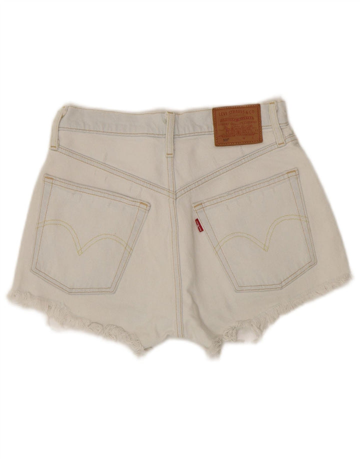Damskie spodenki jeansowe Levi's 501 W25 XS, niebieska bawełna
