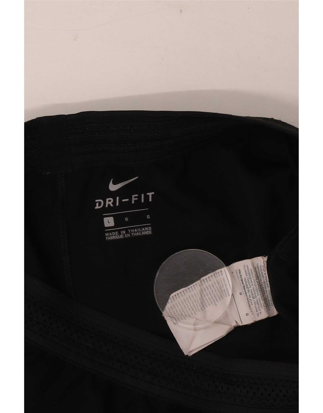 Męskie spodenki sportowe Nike Dri Fit, duże, czarne, poliestrowe