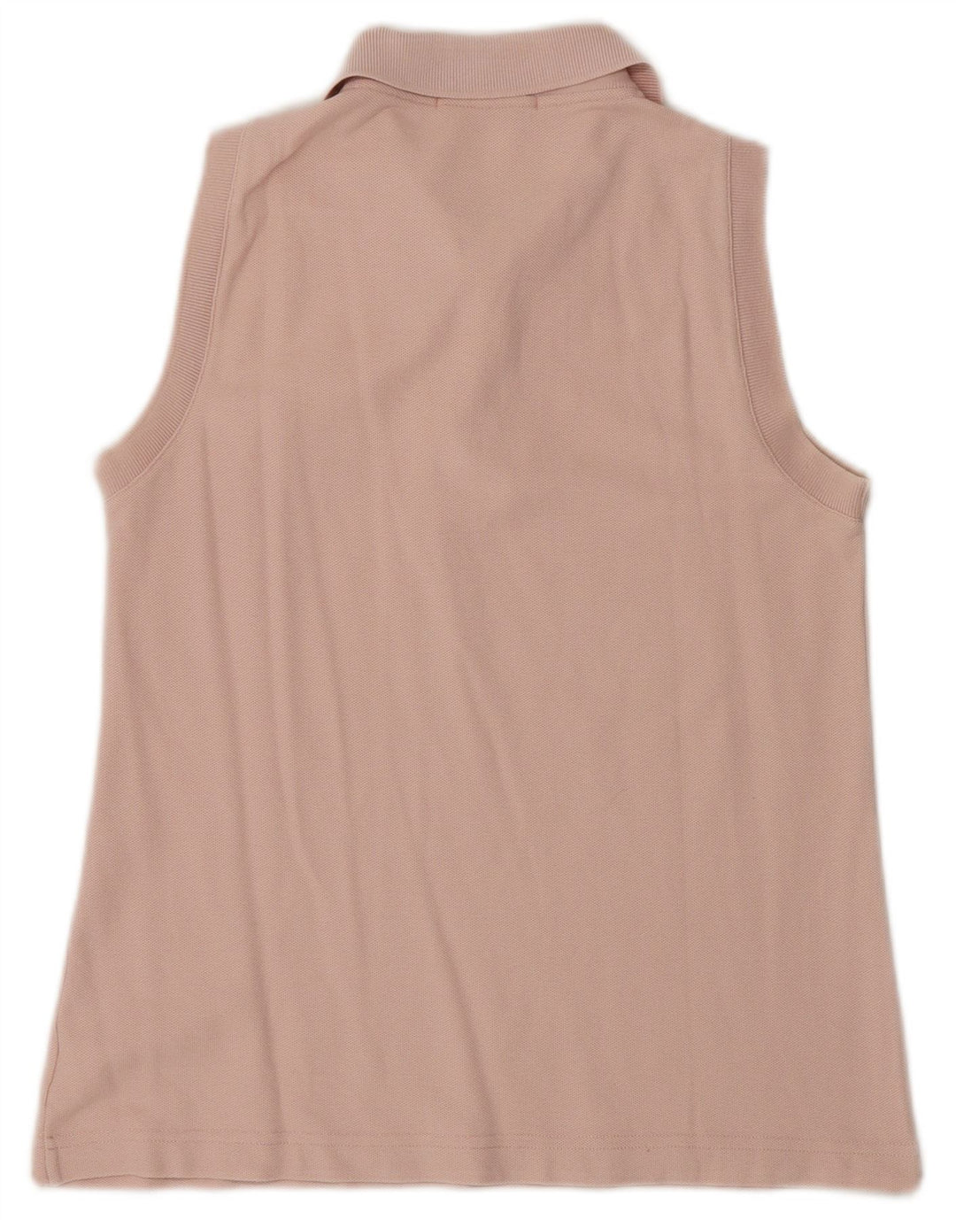 FILA Womens Sleeveless Polo Shirt IT 44 Medium Pink