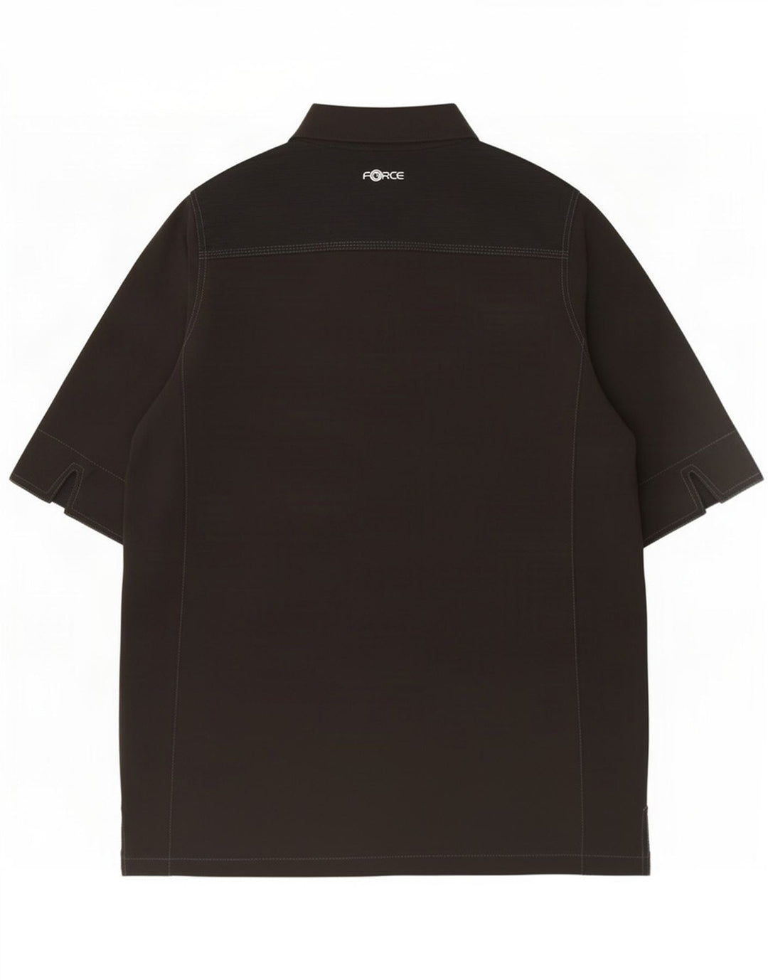 Męska koszula pulowerowa z krótkim rękawem Carhartt, nowoczesny krój, XL, czarny poliester