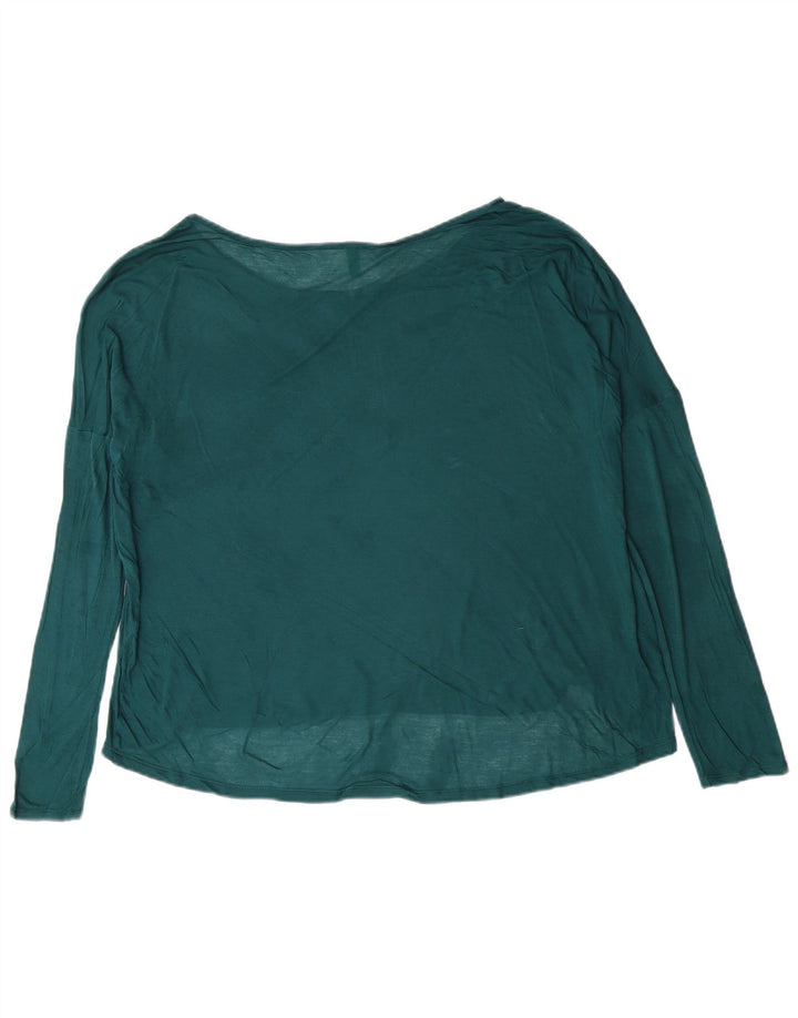 Damski top BENETTON z długim rękawem, UK 18 XL, zielony