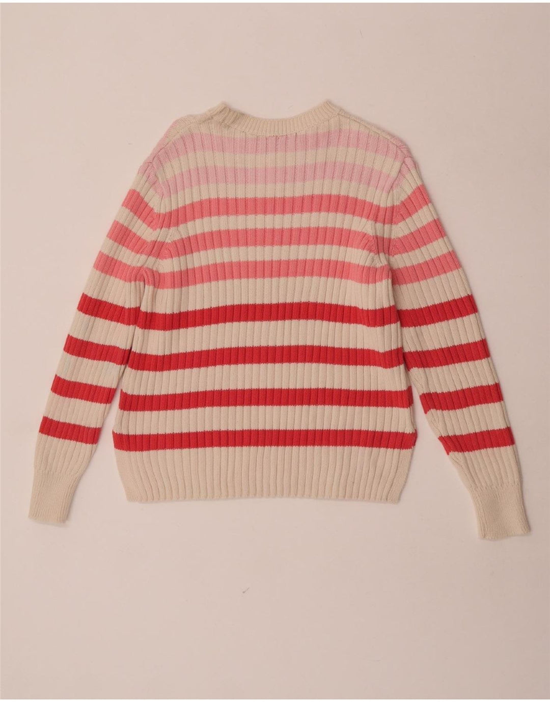 Marks & Spencer Damski sweter z dekoltem w łódkę, UK 12, średni, wielokolorowy