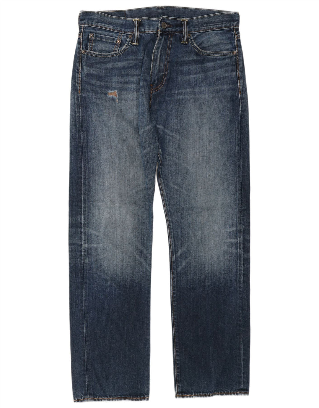 Męskie jeansy Levi's 504 Straight W32 L32 Niebieskie bawełniane