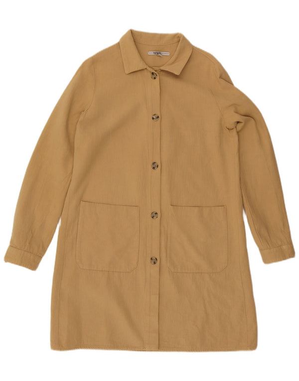 Damski płaszcz oversize Zara UK 6 XS, beżowy