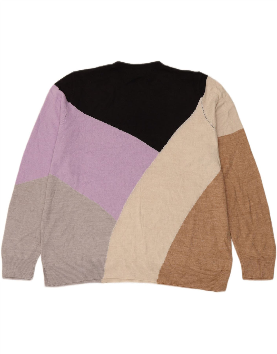 Marks & Spencer Damski sweter z okrągłym dekoltem, UK 18 XL, wielokolorowy