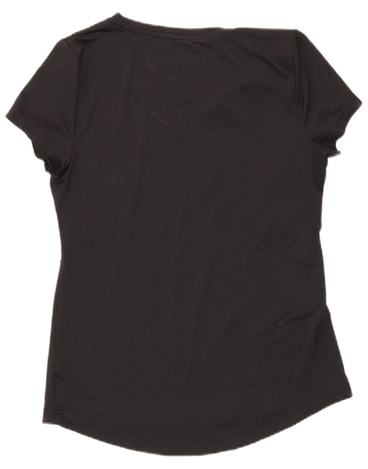 T-shirt damski Fila Top UK 6 XS, czarny poliester