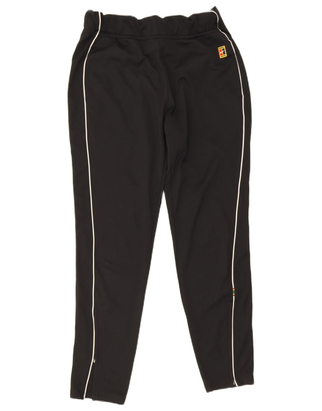 Damskie spodnie dresowe Nike Dri Fit UK 12, średnie czarne paski