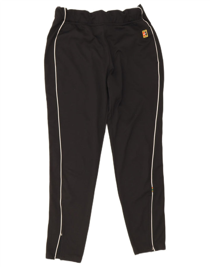 Damskie spodnie dresowe Nike Dri Fit UK 12, średnie czarne paski