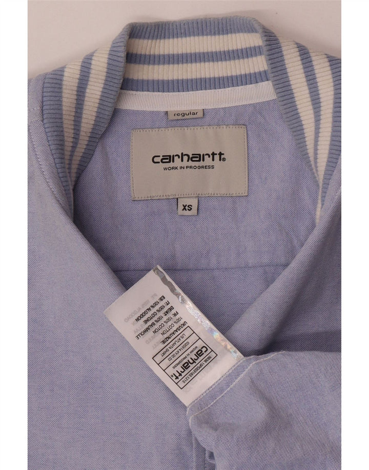 Koszula męska Carhartt XS, niebieska, bawełniana