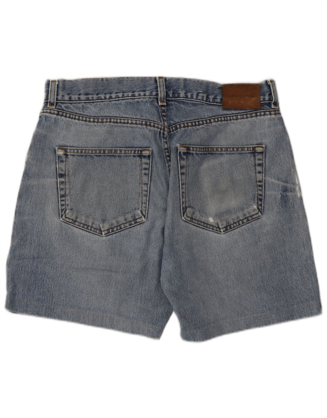 Męskie spodenki jeansowe Calvin Klein W32, średnioniebieskie, bawełniane