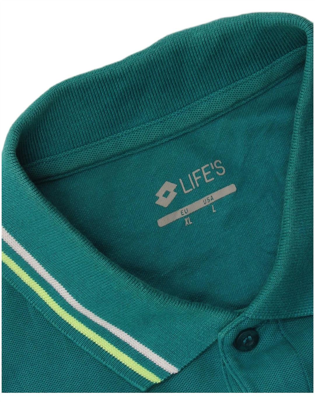 Męska koszulka polo Lotto, duża, zielona