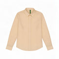 Koszula damska Benetton UK 10 Small, biała, bawełniana