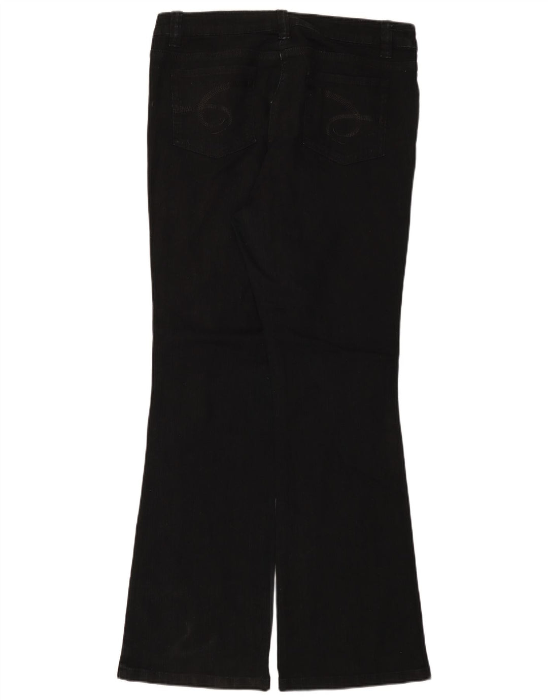 Marks & Spencer Damskie Jeansy Bootcut Autograph UK 14 Duże W34 L33 Czarne