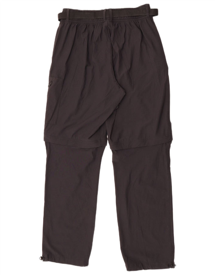 Męskie proste spodnie New Balance Medium W30 L30 Czarny nylon