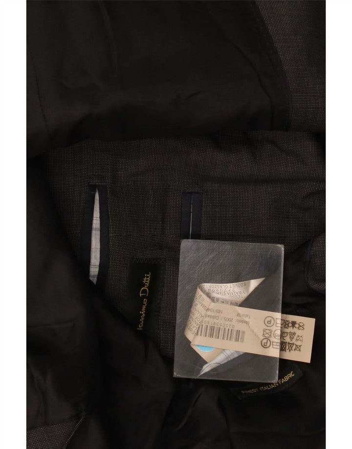 Męska marynarka zapinana na 2 guziki Massimo Dutti EU 52, duża, szara wełna