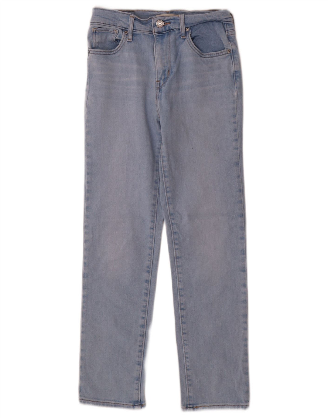 Damskie proste dżinsy Levi's W25 L26 Niebieskie bawełniane