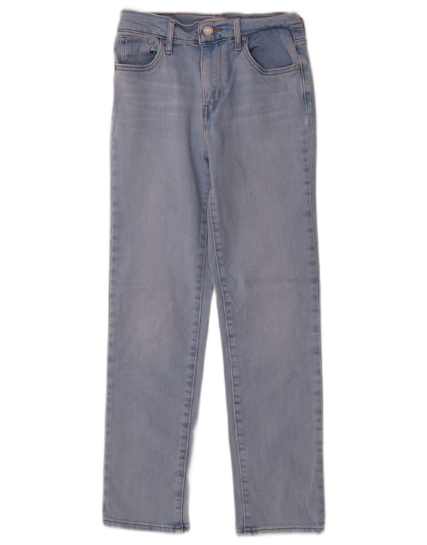 Damskie proste dżinsy Levi's W25 L26 Niebieskie bawełniane