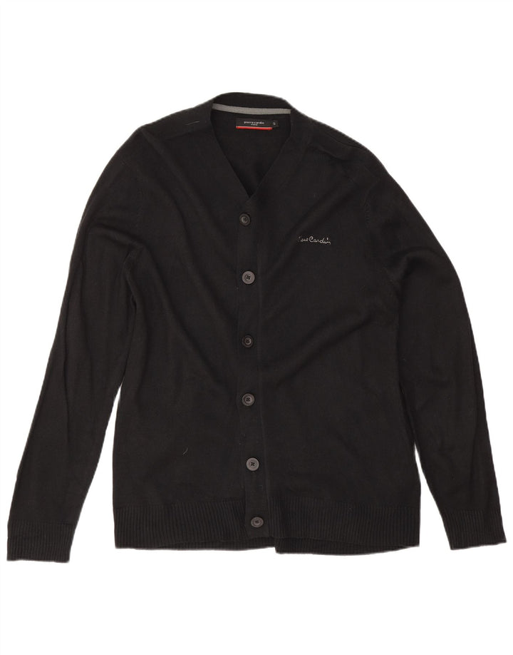 Sweter męski Pierre Cardin, mały, czarny, akrylowy