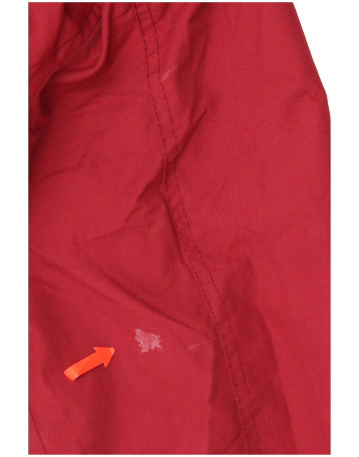 Męska kurtka wiatrówka z kapturem Fat Face UK 36 Small Red Nylon