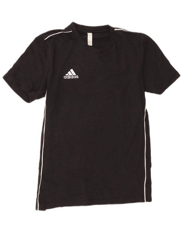 Adidas Męska Koszulka Top Mała Czarna Bawełna
