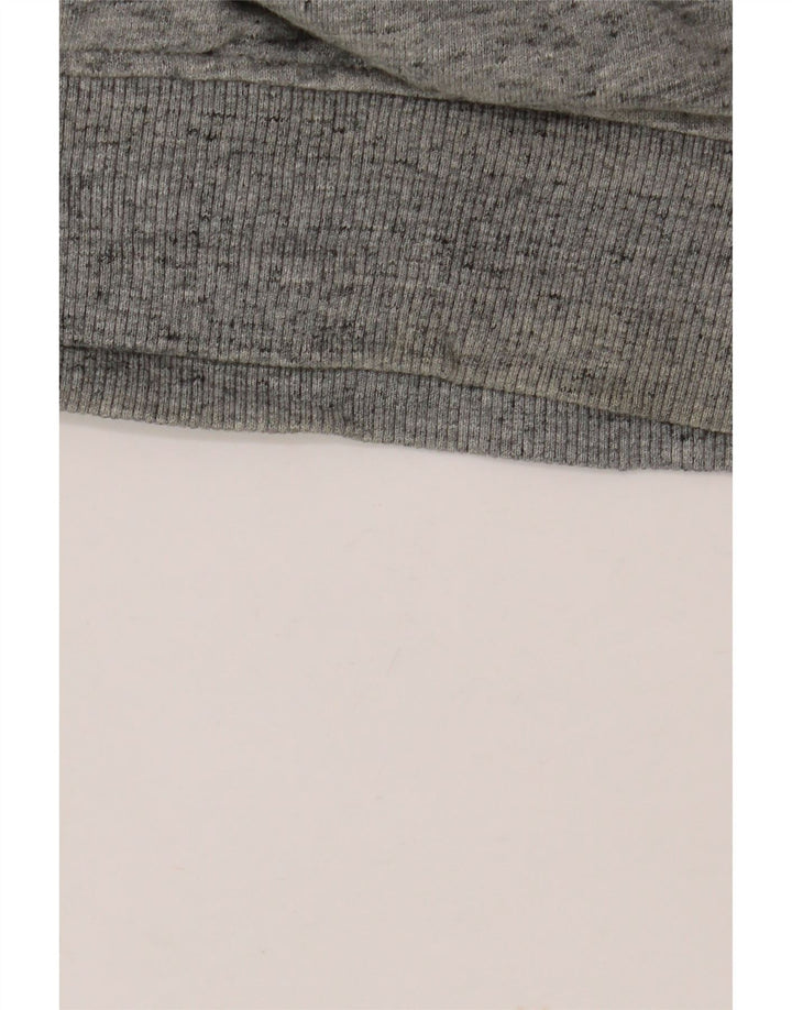 Męski sweter z grafiką CALVIN KLEIN JEANS, mały, szary nakrapiany