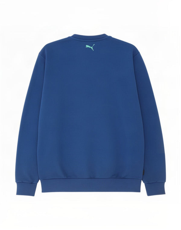 Męska bluza z grafiką Puma XL, niebieska