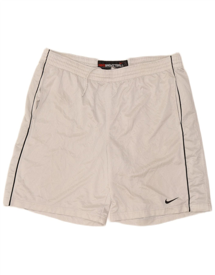 Męskie spodenki sportowe Nike XL, szary, poliester