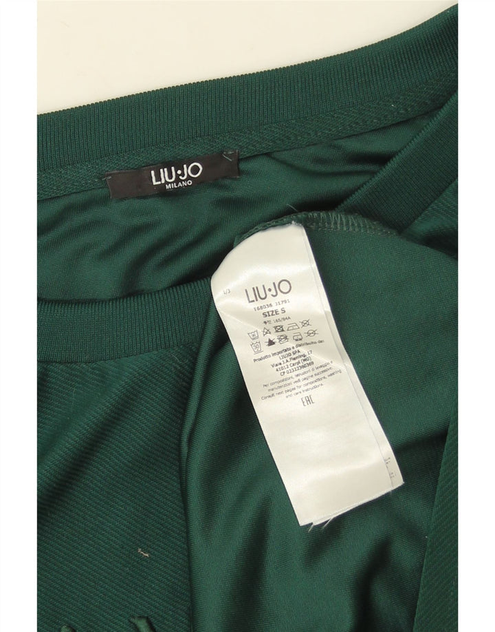 Damska bluza oversize Liu Jo z grafiką UK 10, mała, zielona