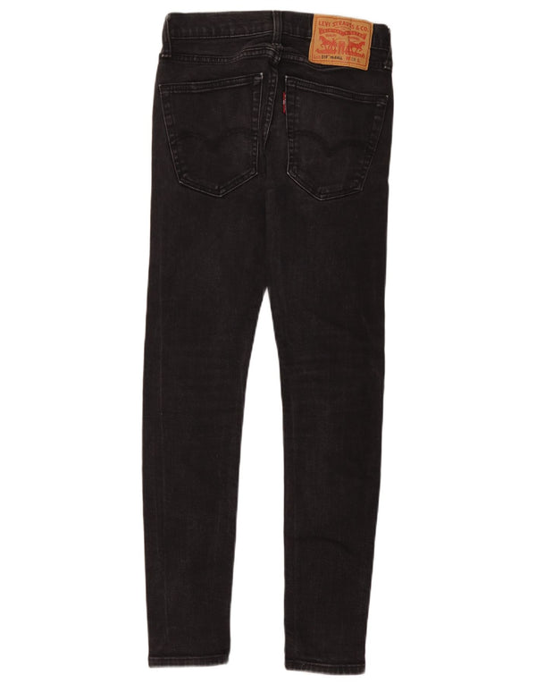 Męskie jeansy Levi's 519 Hi-ball Super Skinny W28 L28 Czarna bawełna