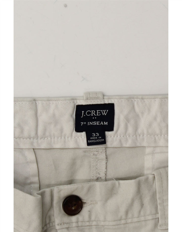 Męskie spodenki Chino J. CREW W33 Średnioszary, bawełniany