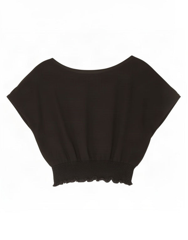 Damska bluzka oversize Zara UK 18 XL, czarna