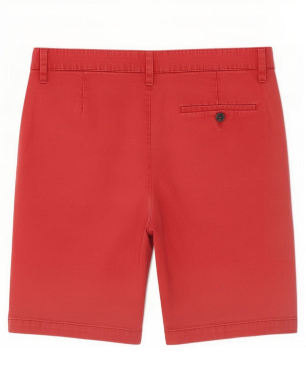 Marks & Spencer Męskie spodenki Chino Medium W32 Czerwone