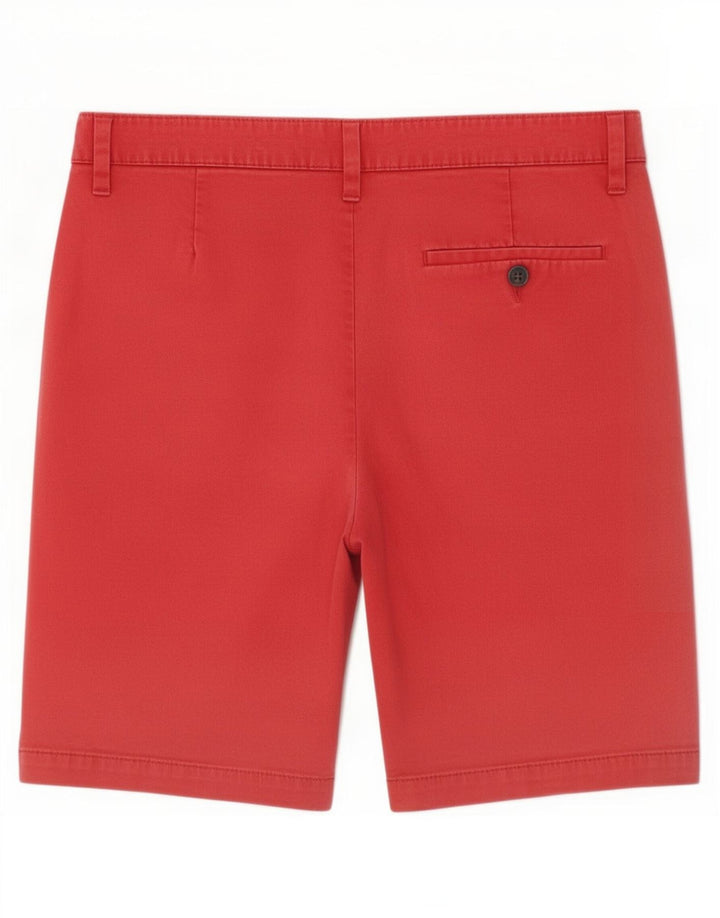 Marks & Spencer Męskie spodenki Chino Medium W32 Czerwone