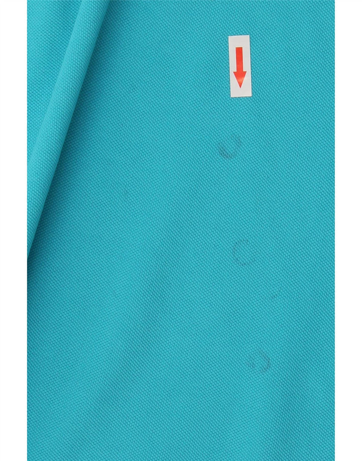 Męska koszulka polo KAPPA, duża, niebieska, bawełniana