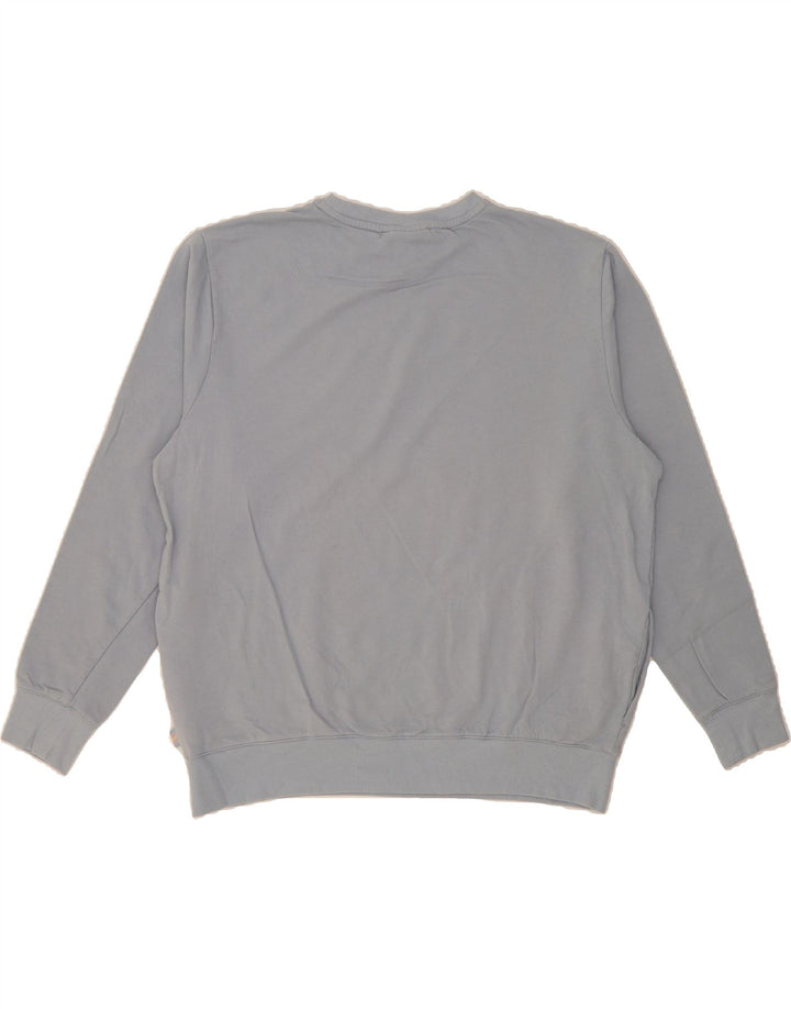 FILA Womens Sweatshirt Jumper UK 20 2XL Blue Cotton Vintage Fila and Second-Hand Fila from Messina Hembry 