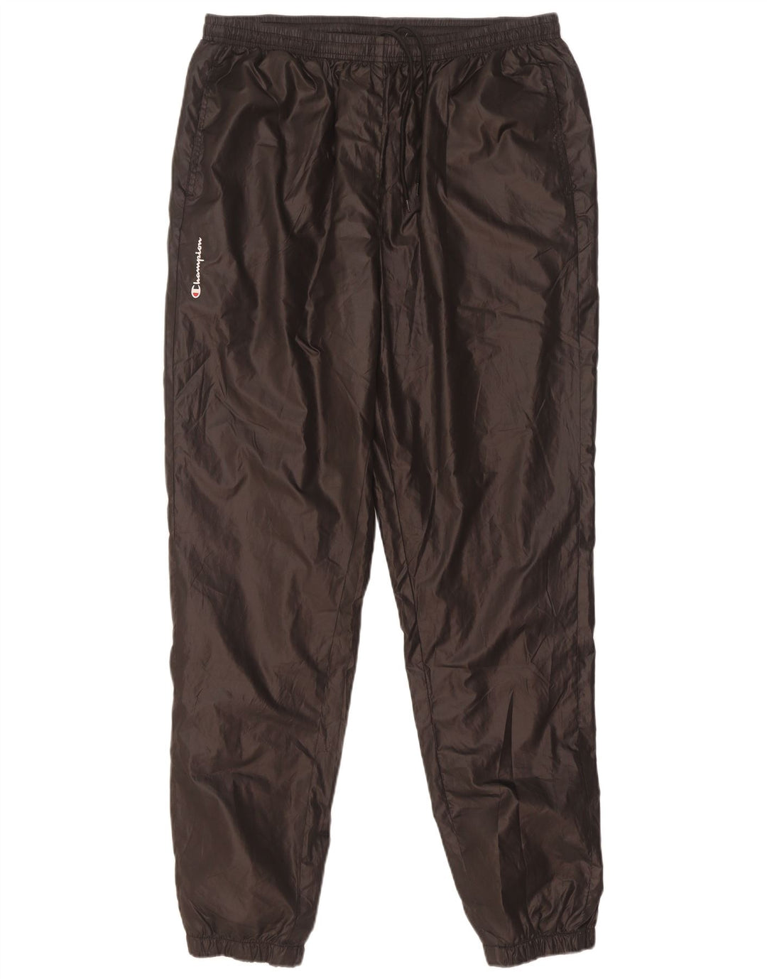 Damskie spodnie dresowe Champion Joggers UK 14, duże, czarne, poliestrowe