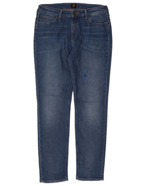 Damskie jeansy Lee Elly Slim W31 L28 Niebieskie, bawełniane, klasyczne