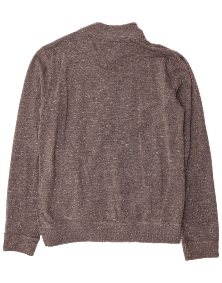 Damska kurtka dresowa Tommy Hilfiger UK 16, duża, szara, nakrapiana