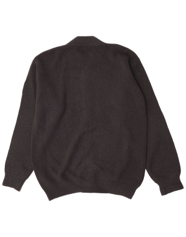 Męski sweter kardigan Murphy & Nye XL, szara wełna