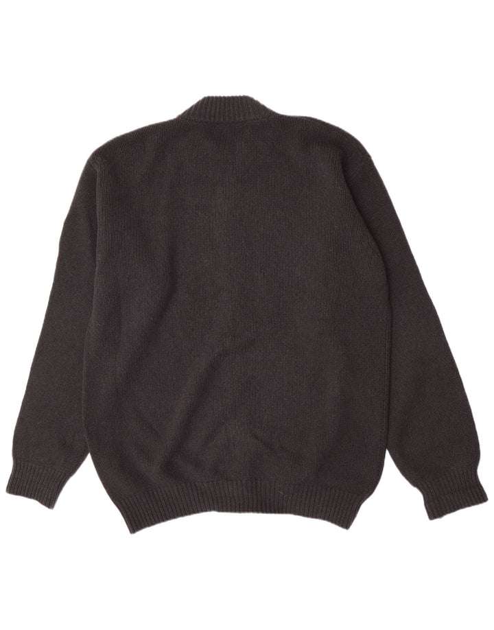 Męski sweter kardigan Murphy & Nye XL, szara wełna