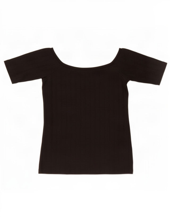 Damska bluzka Zara Crop Top UK 8 Small Black