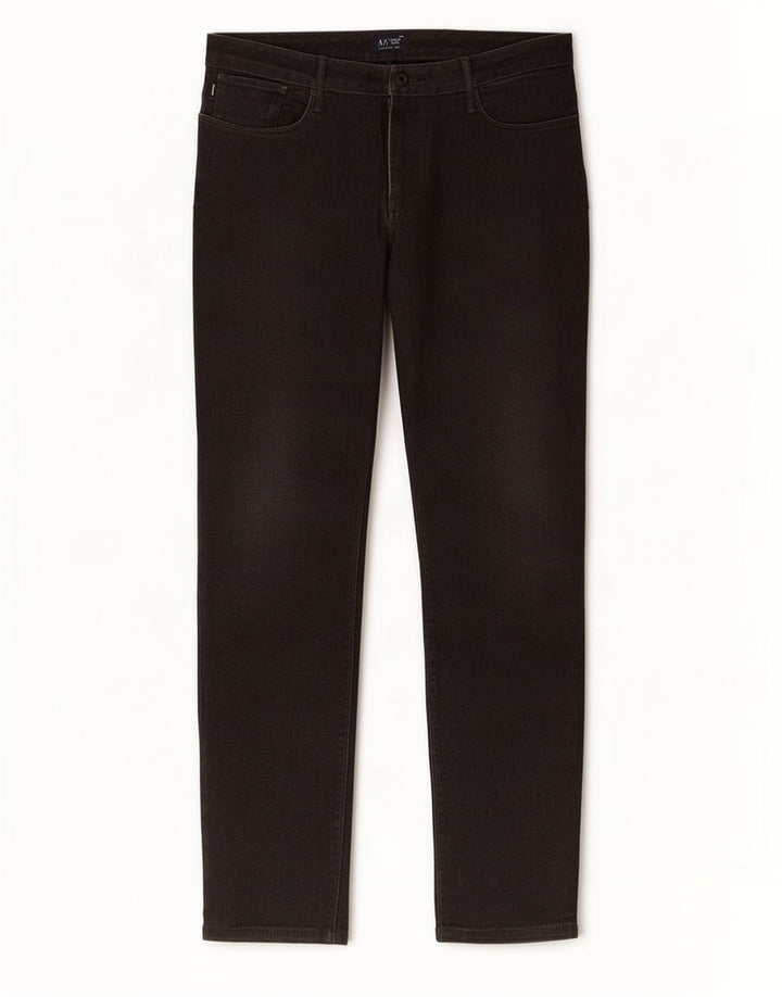 Męskie jeansy Armani W36 L30 Czarne bawełniane