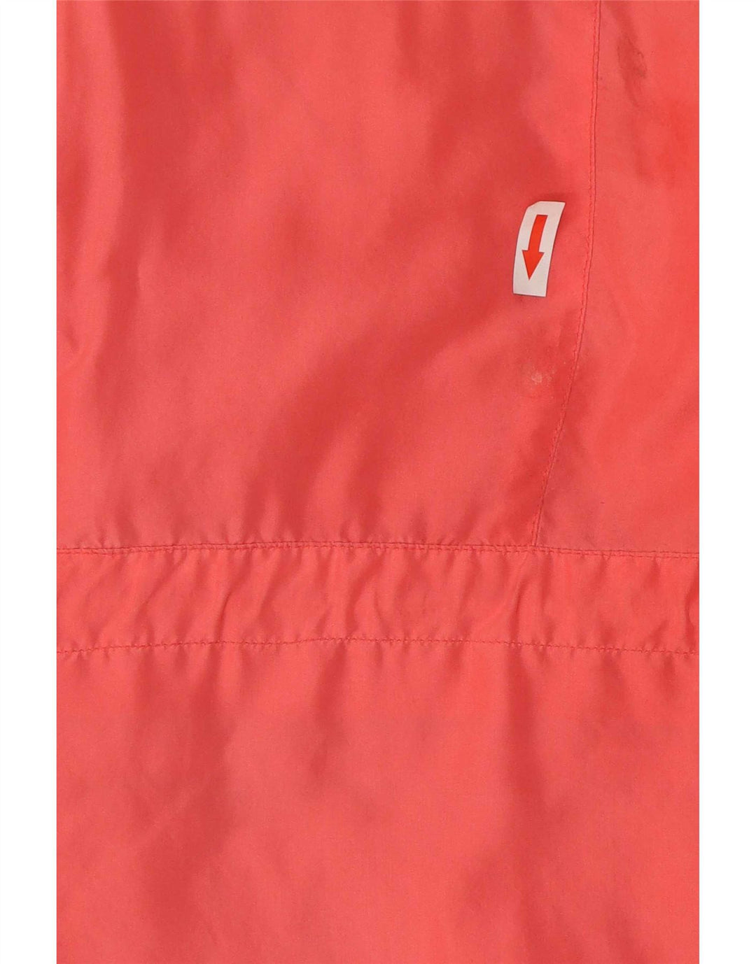 Damska kurtka wiatrówka Vintage UK 18 XL Różowy jedwab