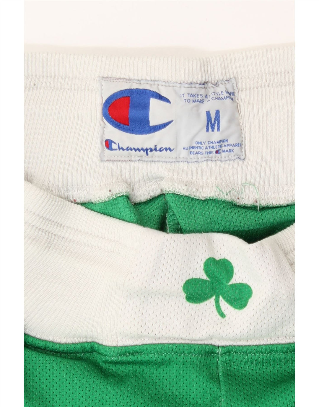 Męskie spodenki sportowe Champion Boston Celtics w kolorze średniozielonym