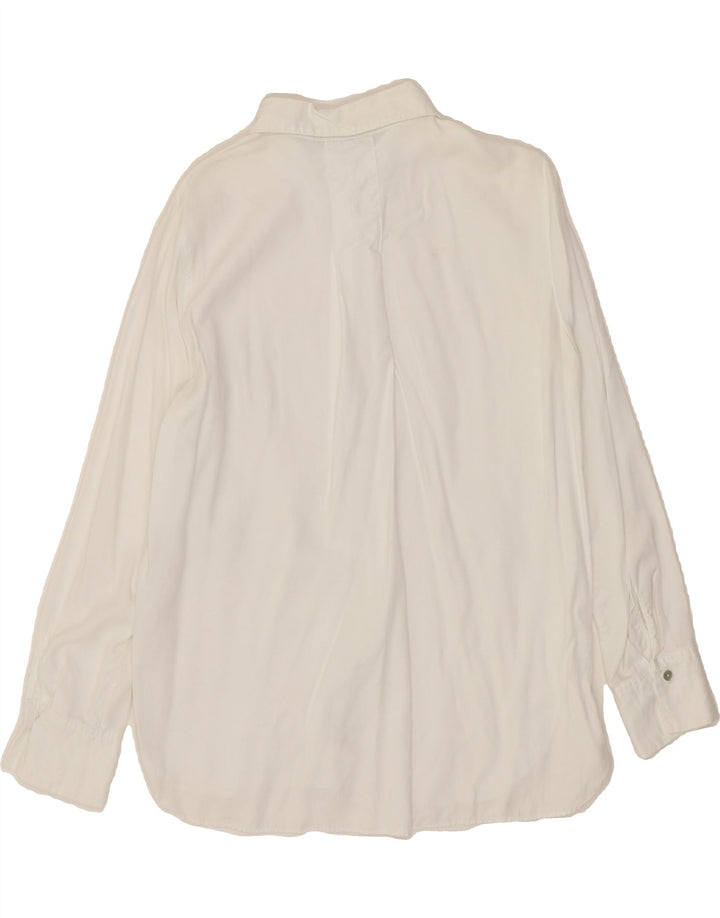 Koszula damska MASSIMO DUTTI EU 38 Small White Lyocell