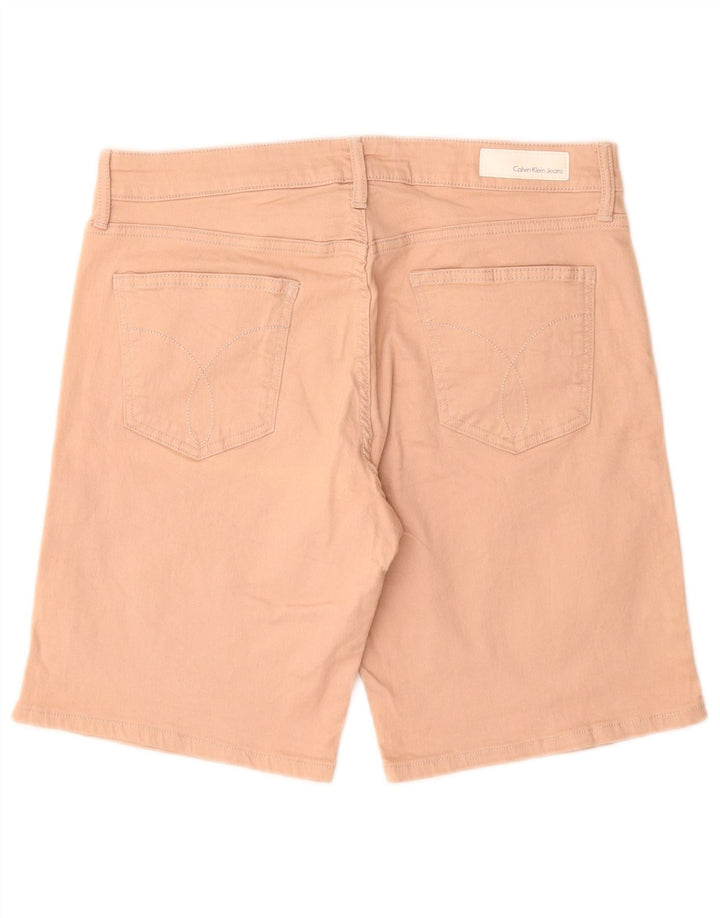 Męskie spodenki jeansowe Calvin Klein W31 Średnioróżowy bawełniany