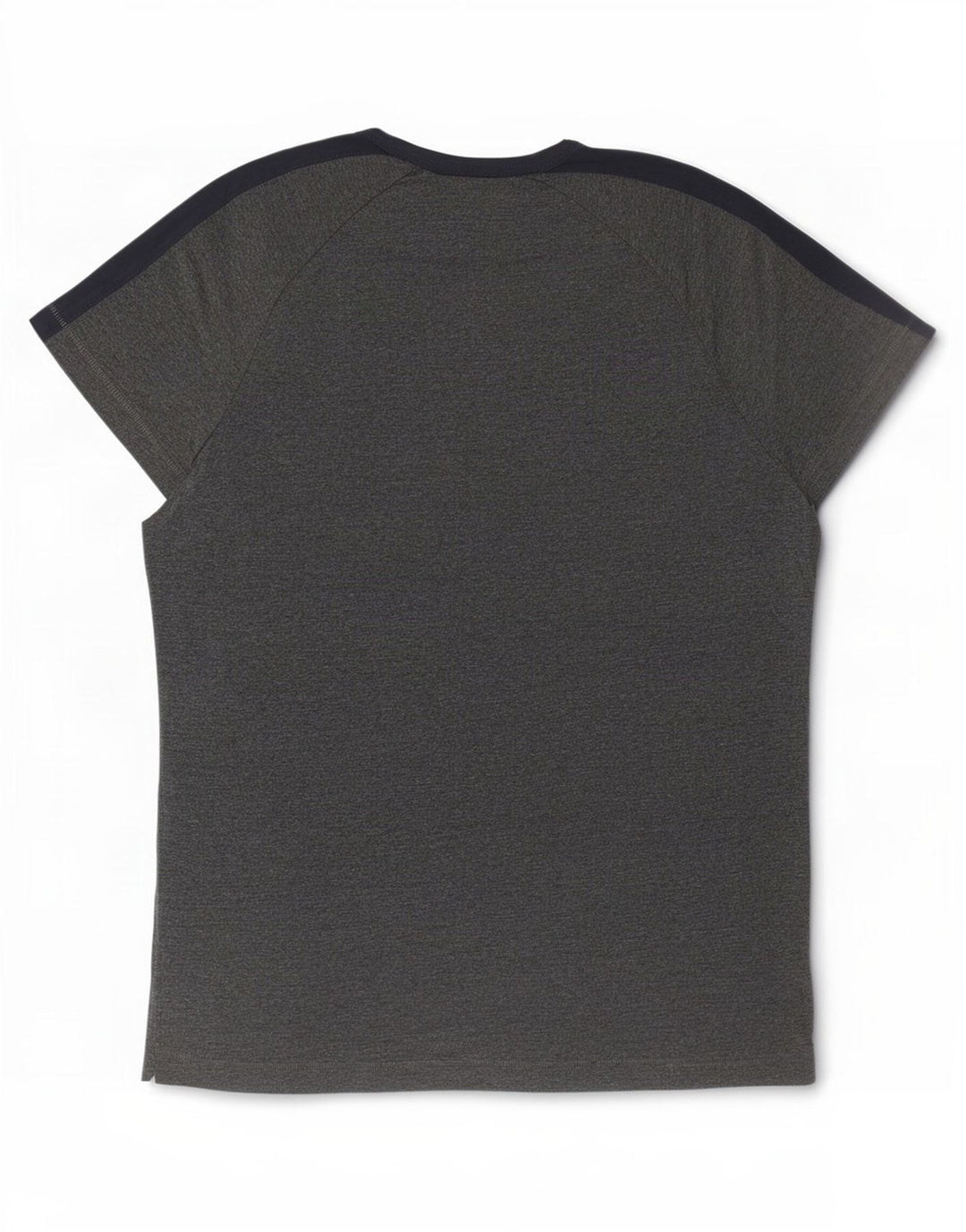 T-shirt męski French Connection Top XL, szary, bawełniany z blokami kolorów