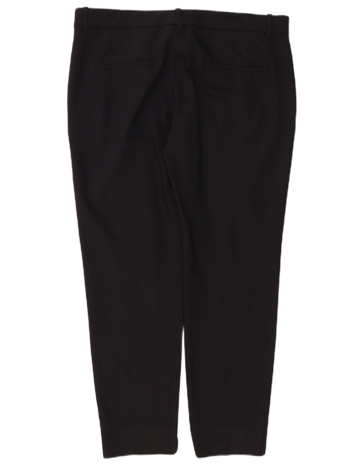 Spodnie damskie Zara Slim Chino XL W32 L26 Czarny poliester