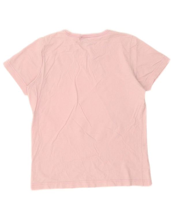 Damska koszulka graficzna Champion Top UK 10 Small Pink Cotton