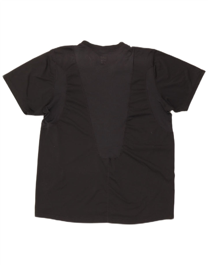 T-shirt męski Nike Dri Fit Top UK 42/44, duży, czarny poliester